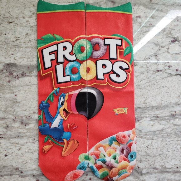Froot Loops Novelty Socks - Picture 1 of 3
